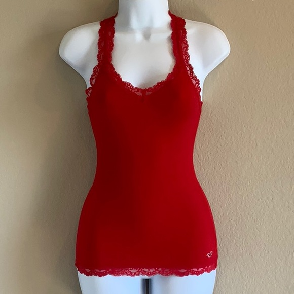 Hollister Tops - Hollister RED tank top -XS